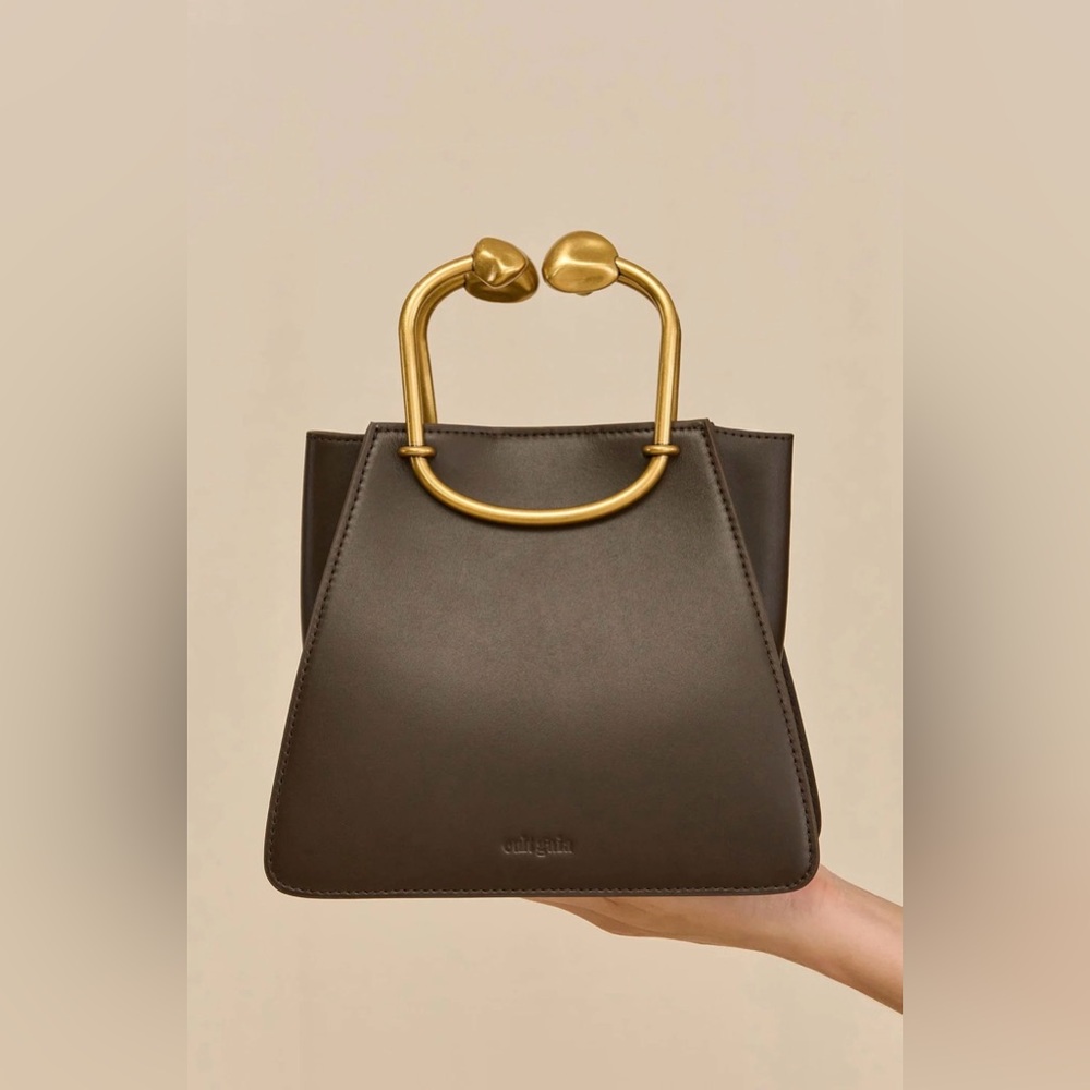 CULT GAIA $498 Women’s Maxine Leather Bag In Luwak - Picture 7 of 11
